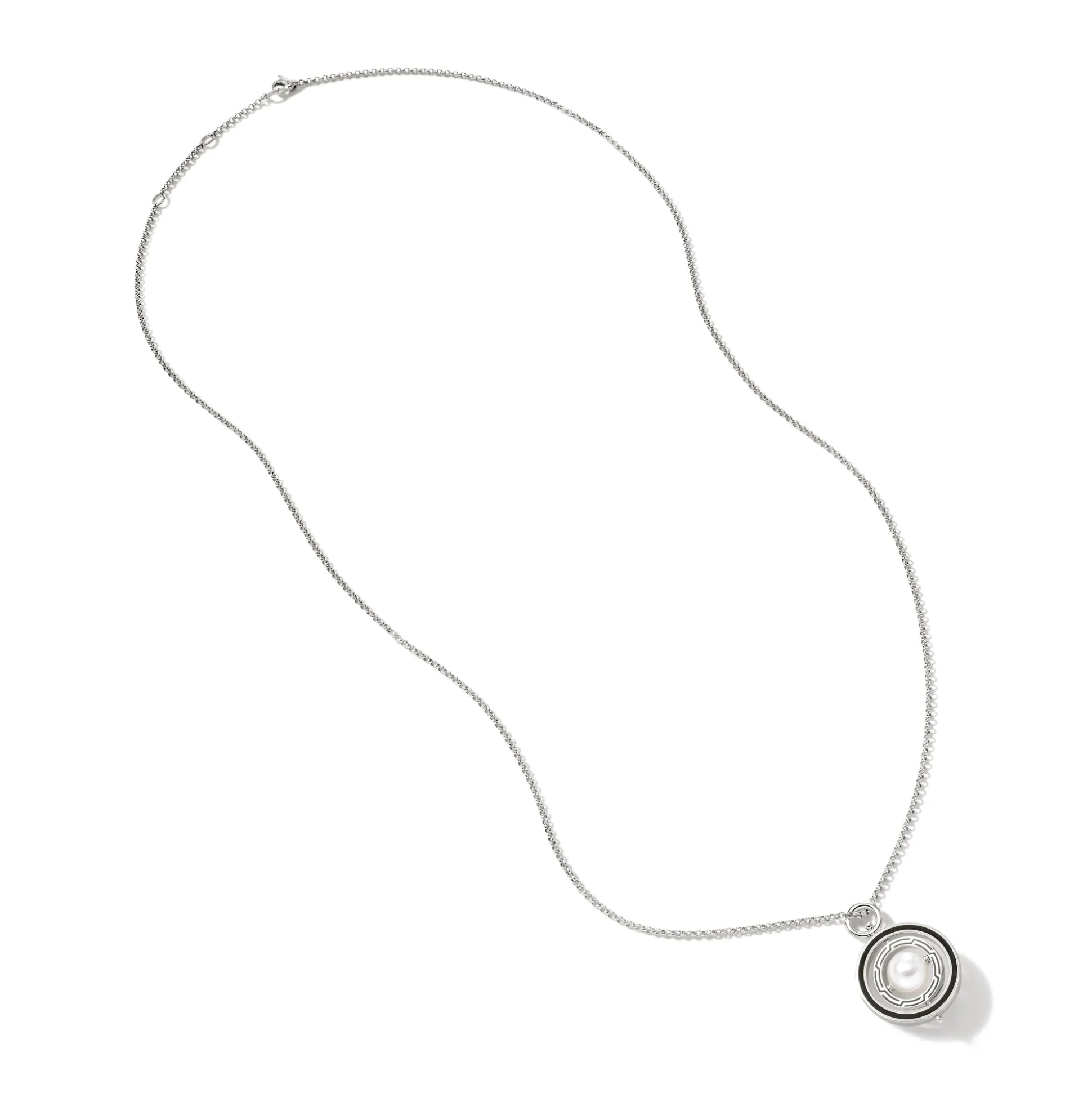 Women John Hardy Pendants^Moon Door Necklace, Sterling Silver, Pearl