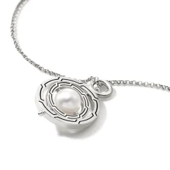 Women John Hardy Pendants^Moon Door Necklace, Sterling Silver, Pearl