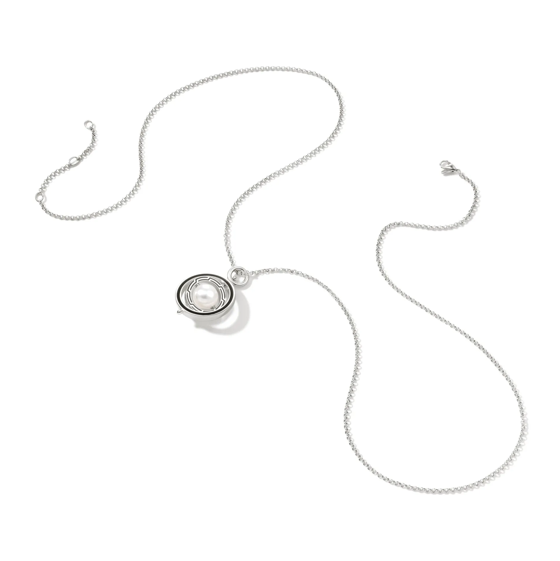 Women John Hardy Pendants^Moon Door Necklace, Sterling Silver, Pearl