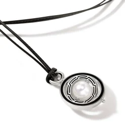 Women John Hardy Pendants^Moon Door Necklace, Sterling Silver, Pearl