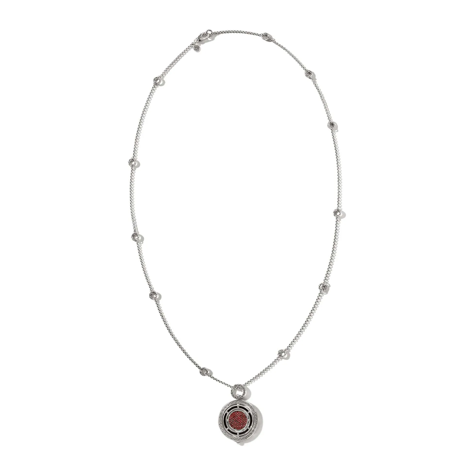 Women John Hardy Pendants^Moon Door Necklace, Sterling Silver, Pave