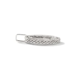 Men John Hardy Tags & Pendants^Moon Door Pendant, Dark Silver