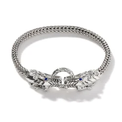 Men John Hardy Chains^Naga Bracelet, Sterling Silver, 5Mm