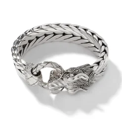 Men John Hardy Chains^Naga Bracelet, Sterling Silver, 15Mm