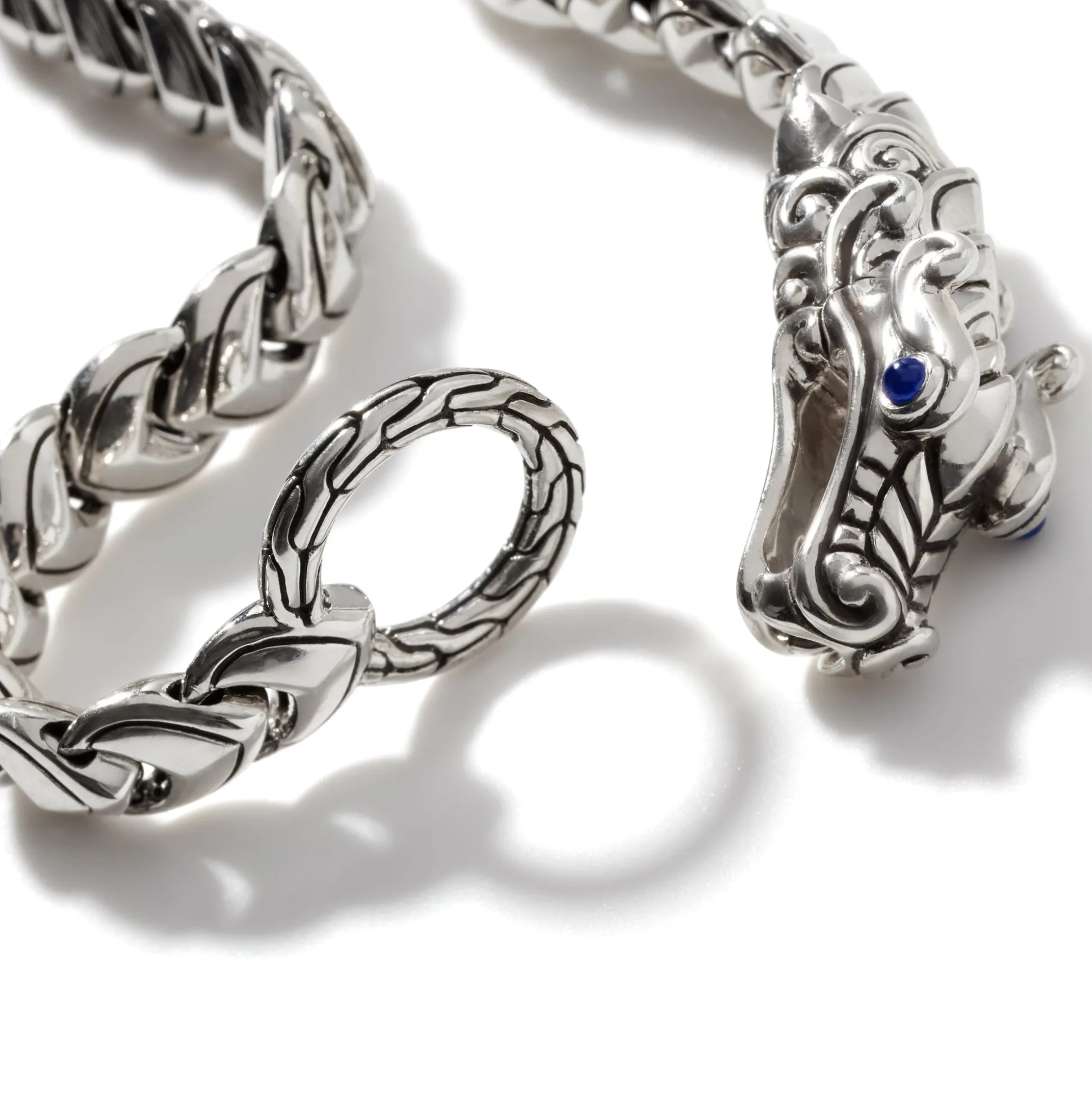 Women John Hardy Chains^Naga Bracelet, Sterling Silver, 7Mm