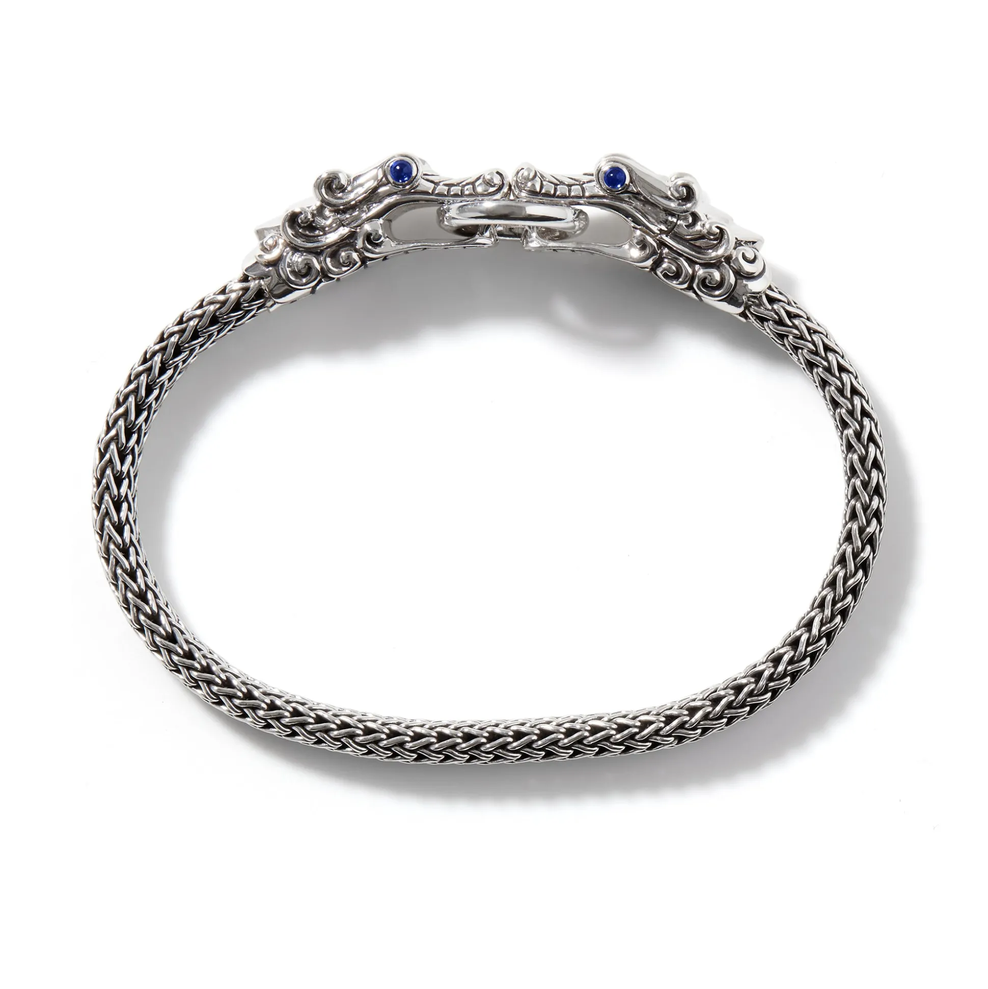 Women John Hardy Chains^Naga Bracelet, Sterling Silver, Pave, 5Mm
