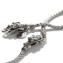 Men John Hardy Chains^Naga Bracelet, Sterling Silver