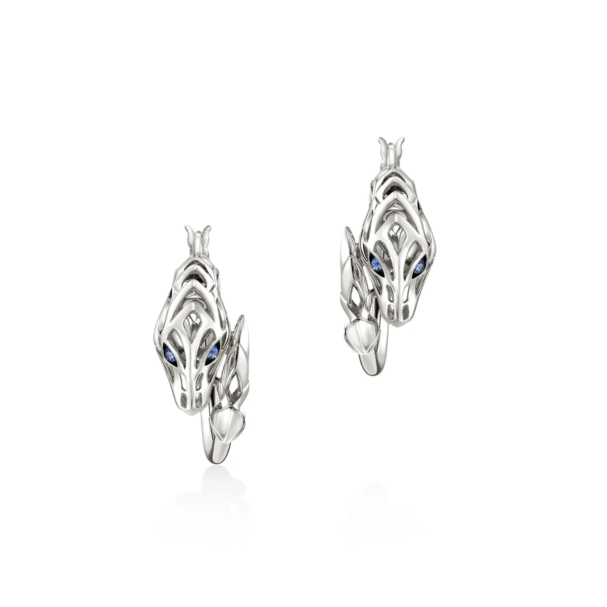 Women John Hardy Hoops^Naga Hoop Earring, Sterling Silver