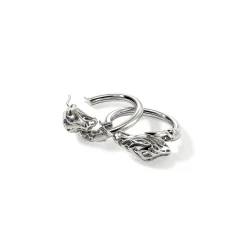 Women John Hardy Hoops^Naga Hoop Earring, Sterling Silver