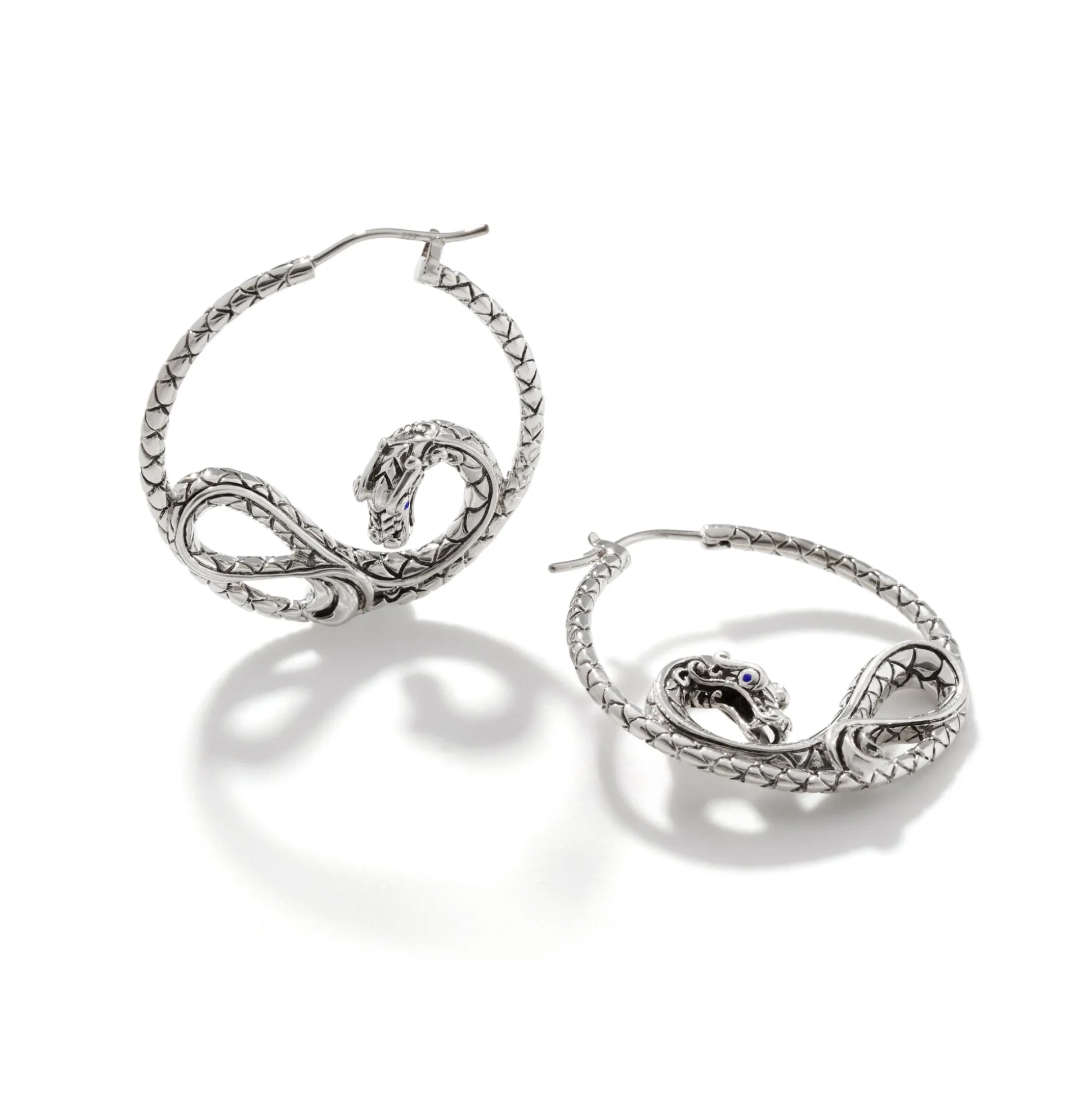 Women John Hardy Hoops^Naga Hoop Earring, Sterling Silver