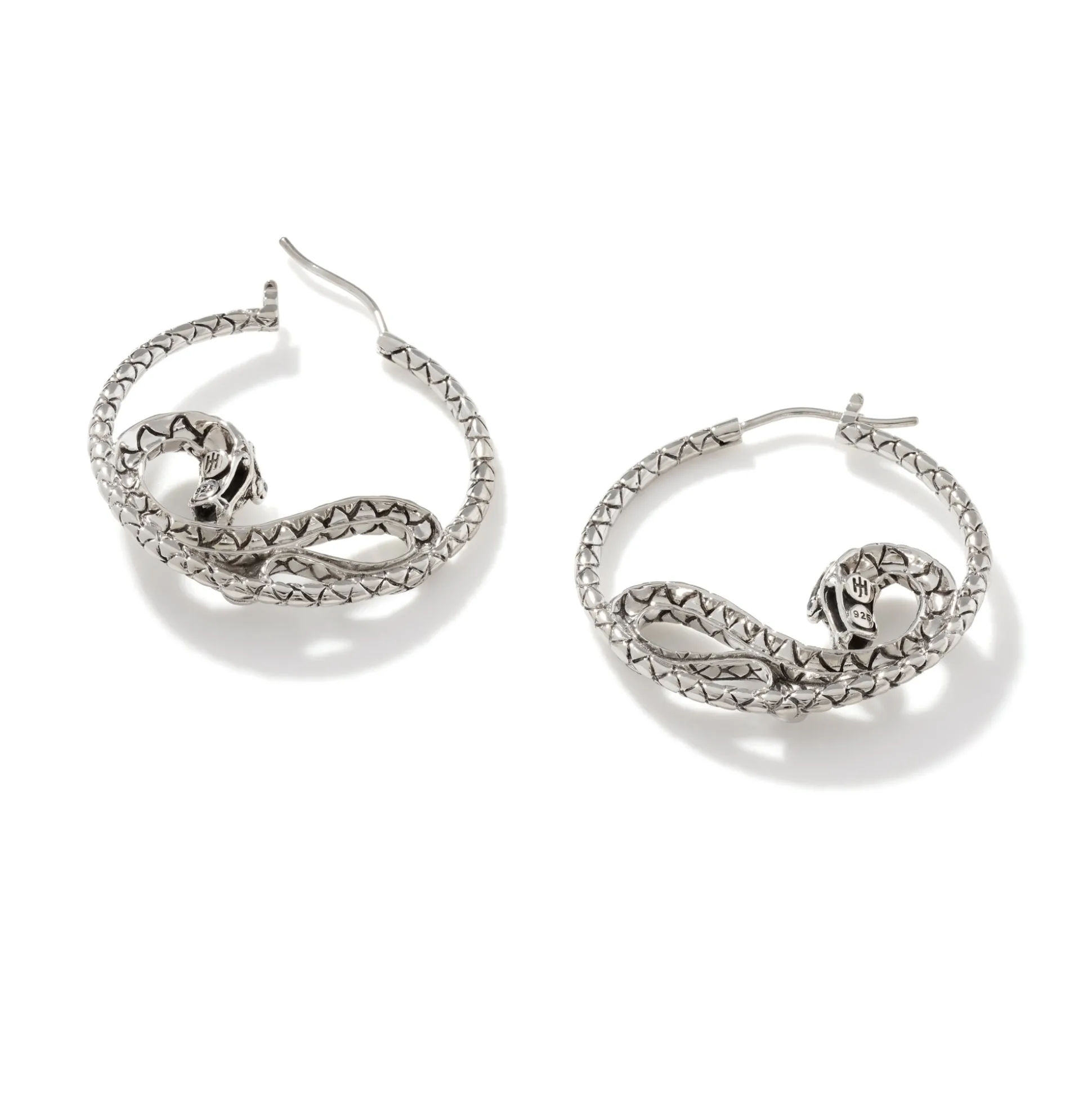 Women John Hardy Hoops^Naga Hoop Earring, Sterling Silver