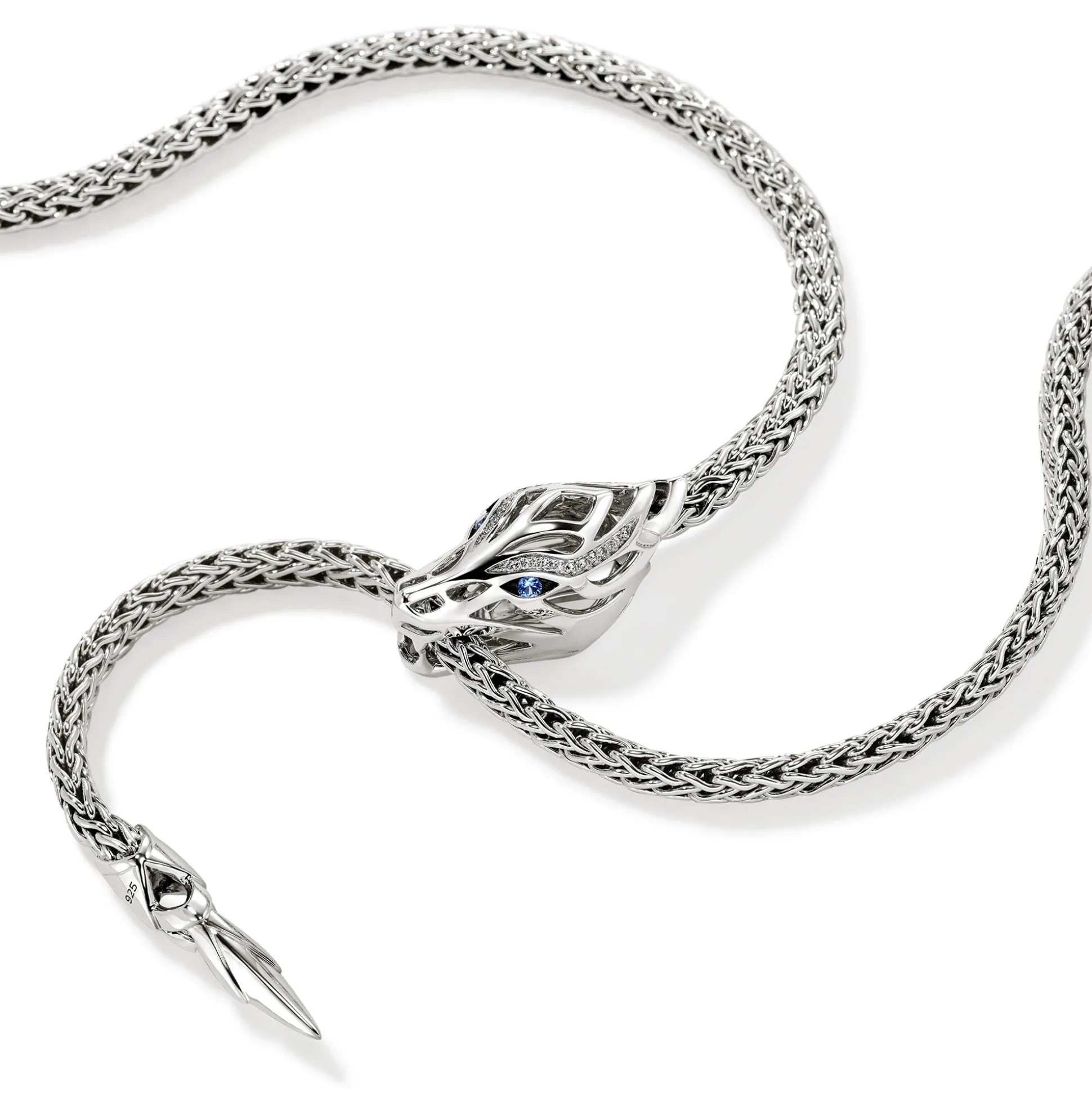 Women John Hardy Statement^Naga Lariat, Gold, Silver, Diamonds