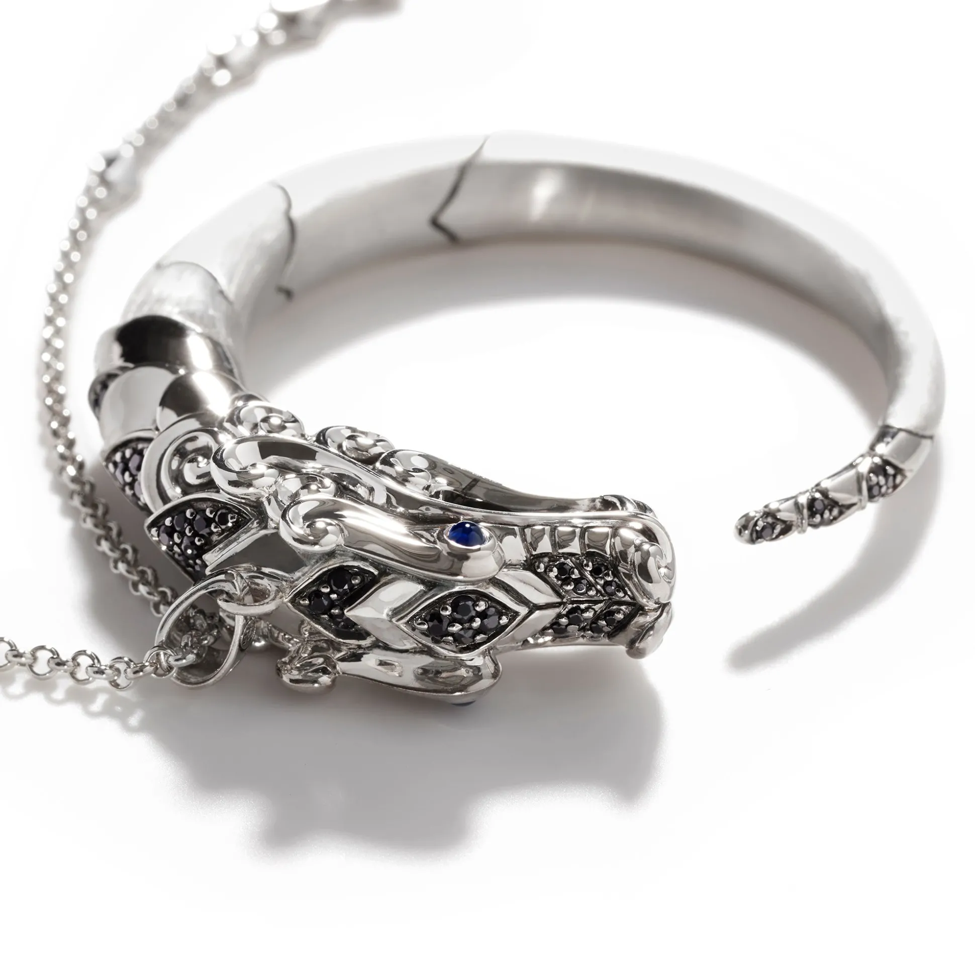Women John Hardy Pendants^Naga Necklace, Sterling Silver, Pave