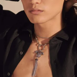 Women John Hardy Pendants^Naga Necklace, Sterling Silver, Pave