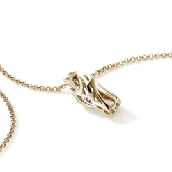 Men John Hardy Tags & Pendants^Naga Pendant Necklace, Gold