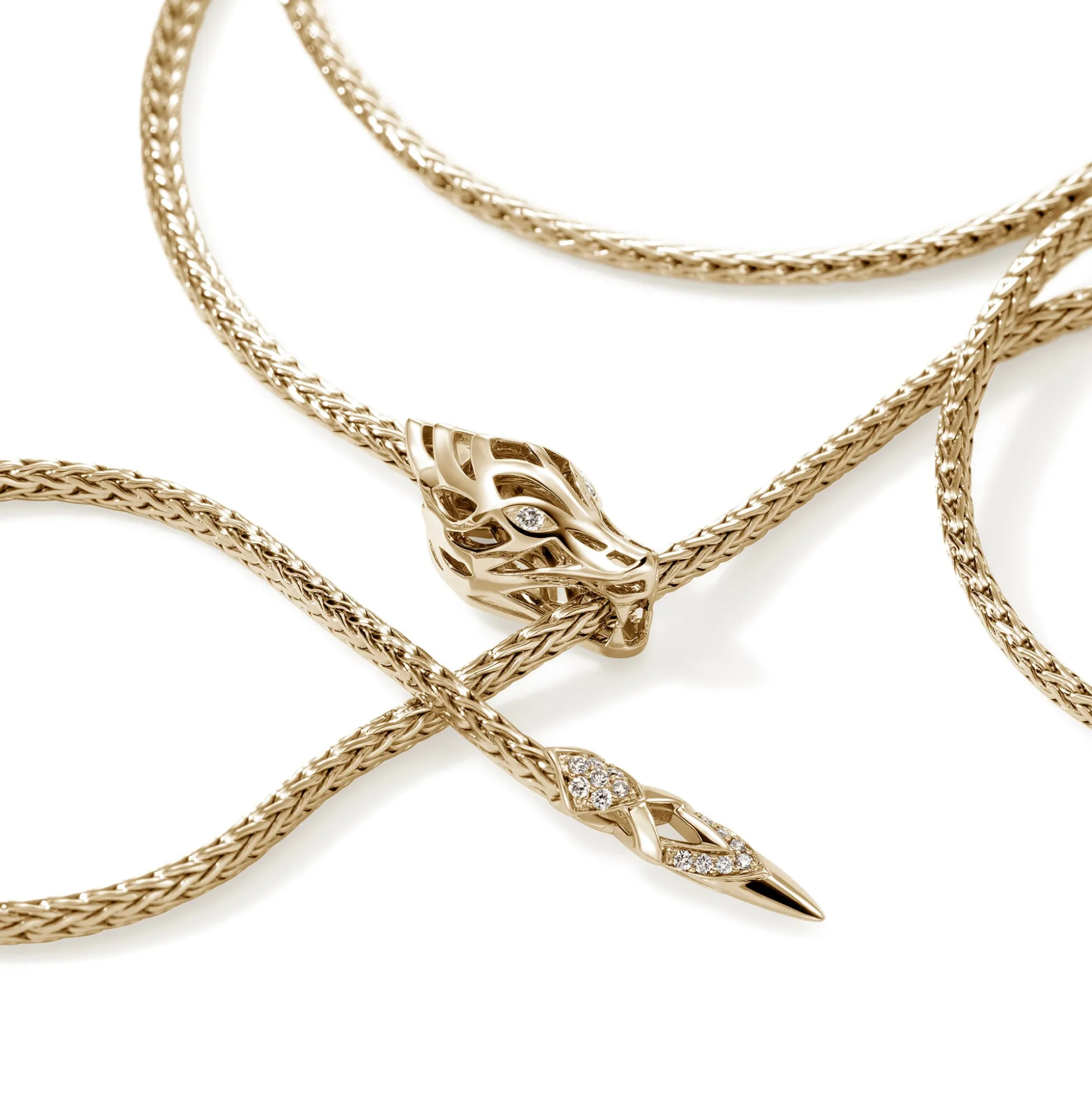 Women John Hardy Layering^Naga Pendant Necklace, Sterling Silver