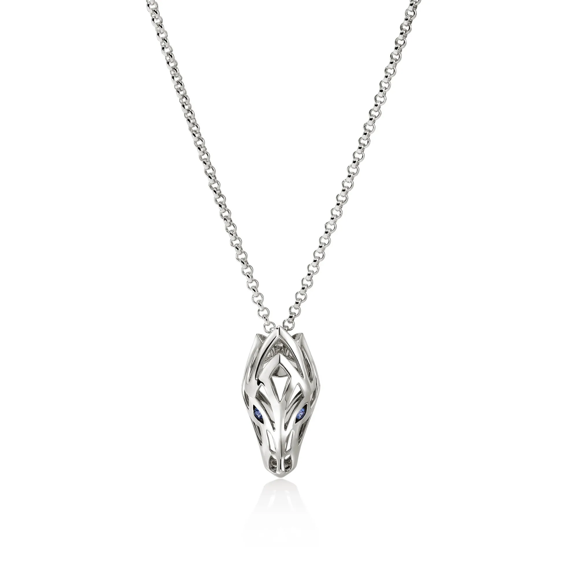 Men John Hardy Tags & Pendants^Naga Pendant Necklace, Sterling Silver
