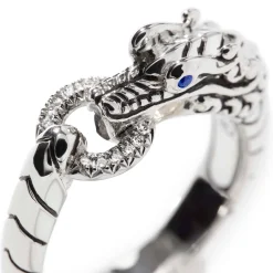 Women John Hardy Bands^Naga Ring, Sterling Silver, Diamonds