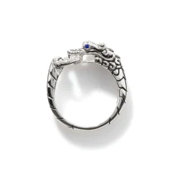 Women John Hardy Bands^Naga Ring, Sterling Silver, Diamonds