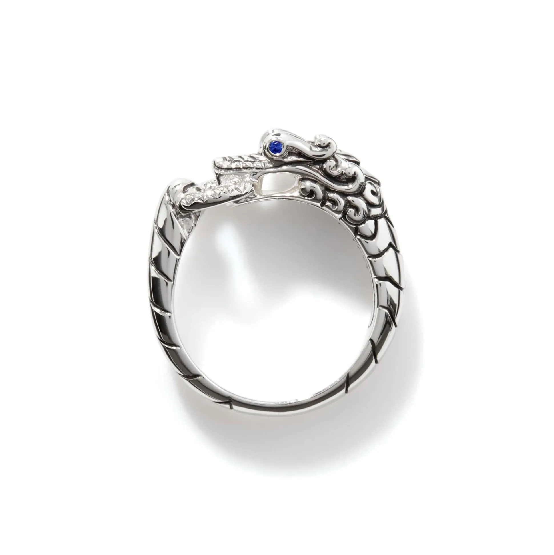 Women John Hardy Bands^Naga Ring, Sterling Silver, Diamonds