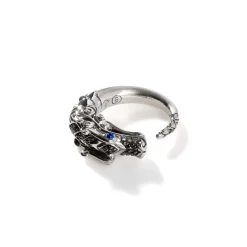 Women John Hardy Statement^Naga Ring, Sterling Silver, Pave