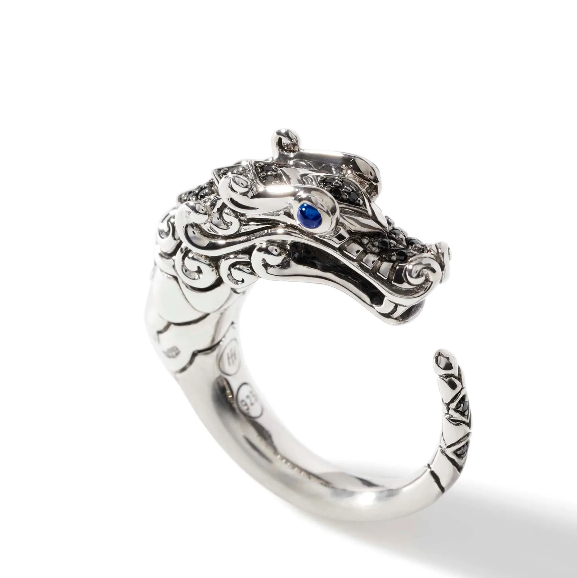 Women John Hardy Statement^Naga Ring, Sterling Silver, Pave
