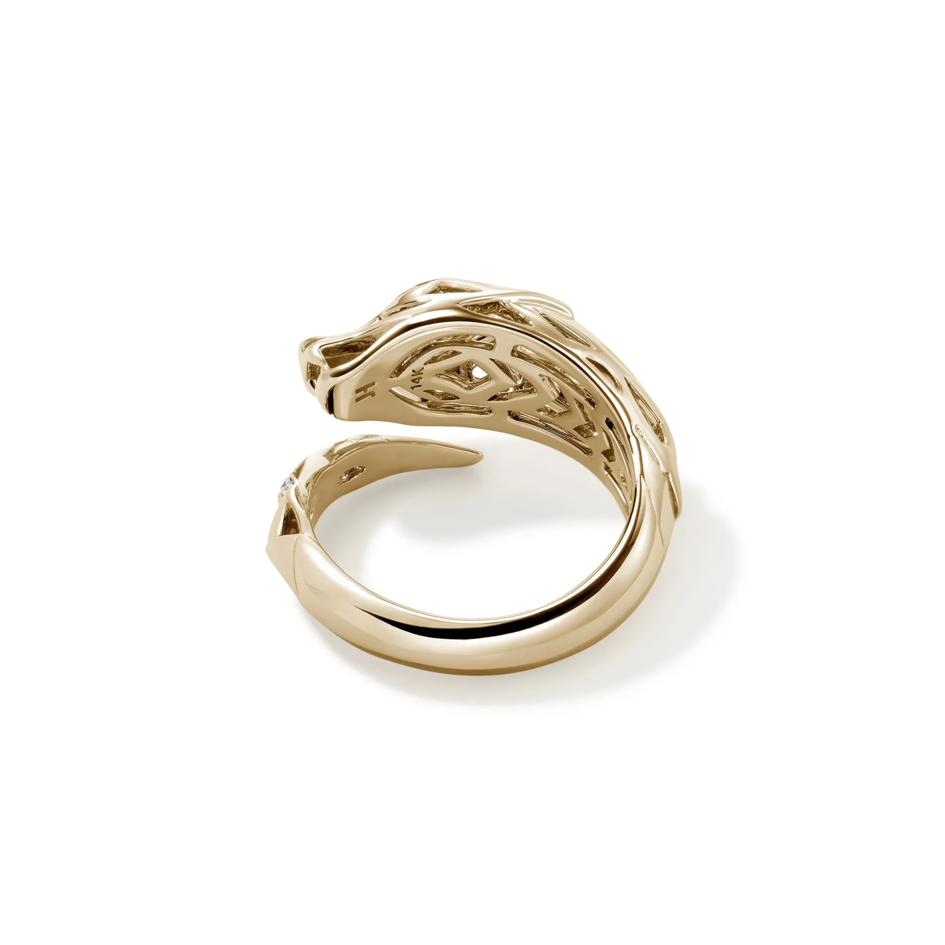 Men John Hardy Bands^Naga Ring, Sterling Silver