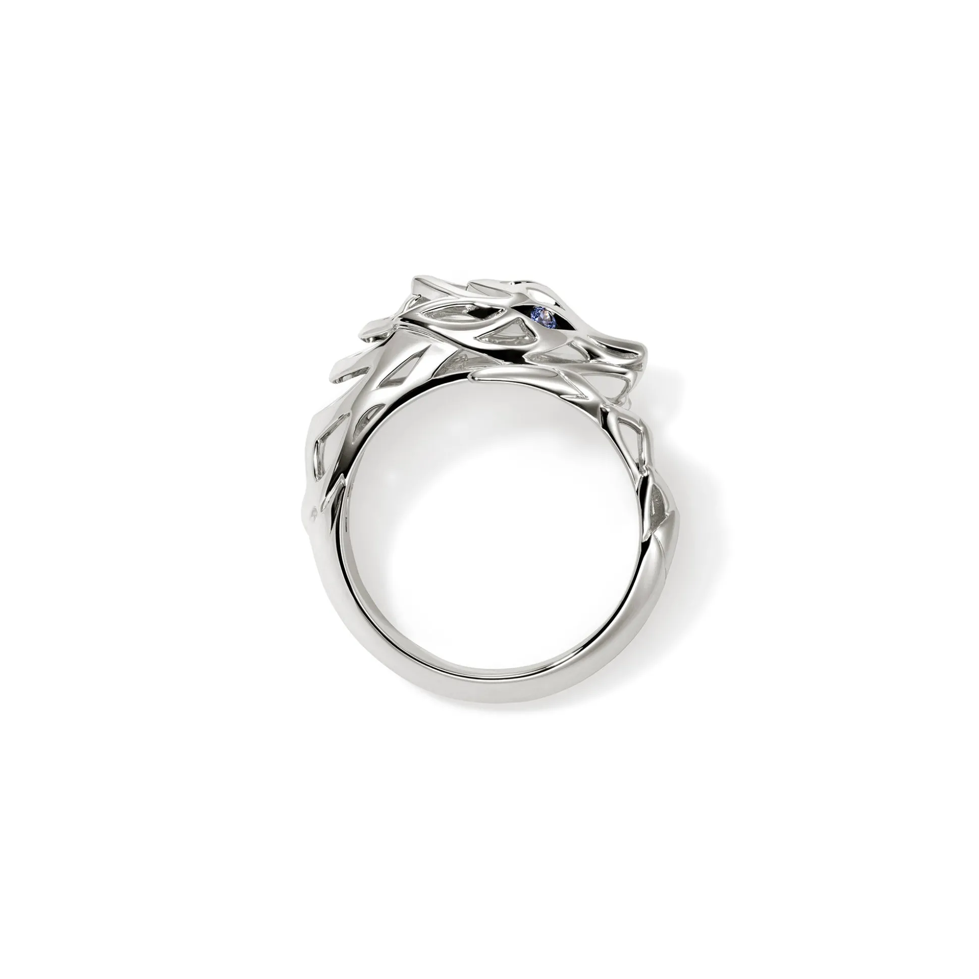 Men John Hardy Bands^Naga Ring, Sterling Silver