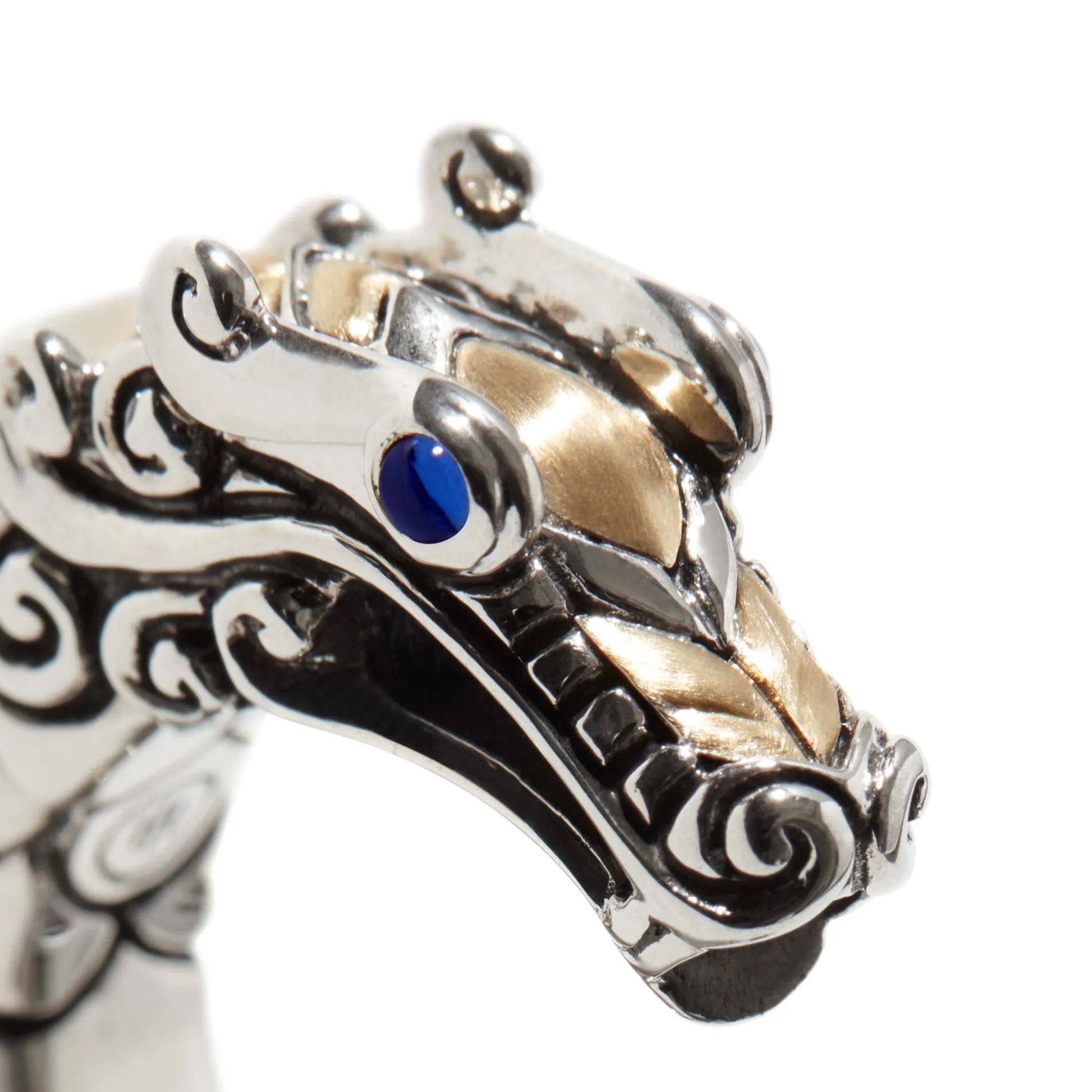 Women John Hardy Statement^Naga Ring, Sterling Silver, Gold