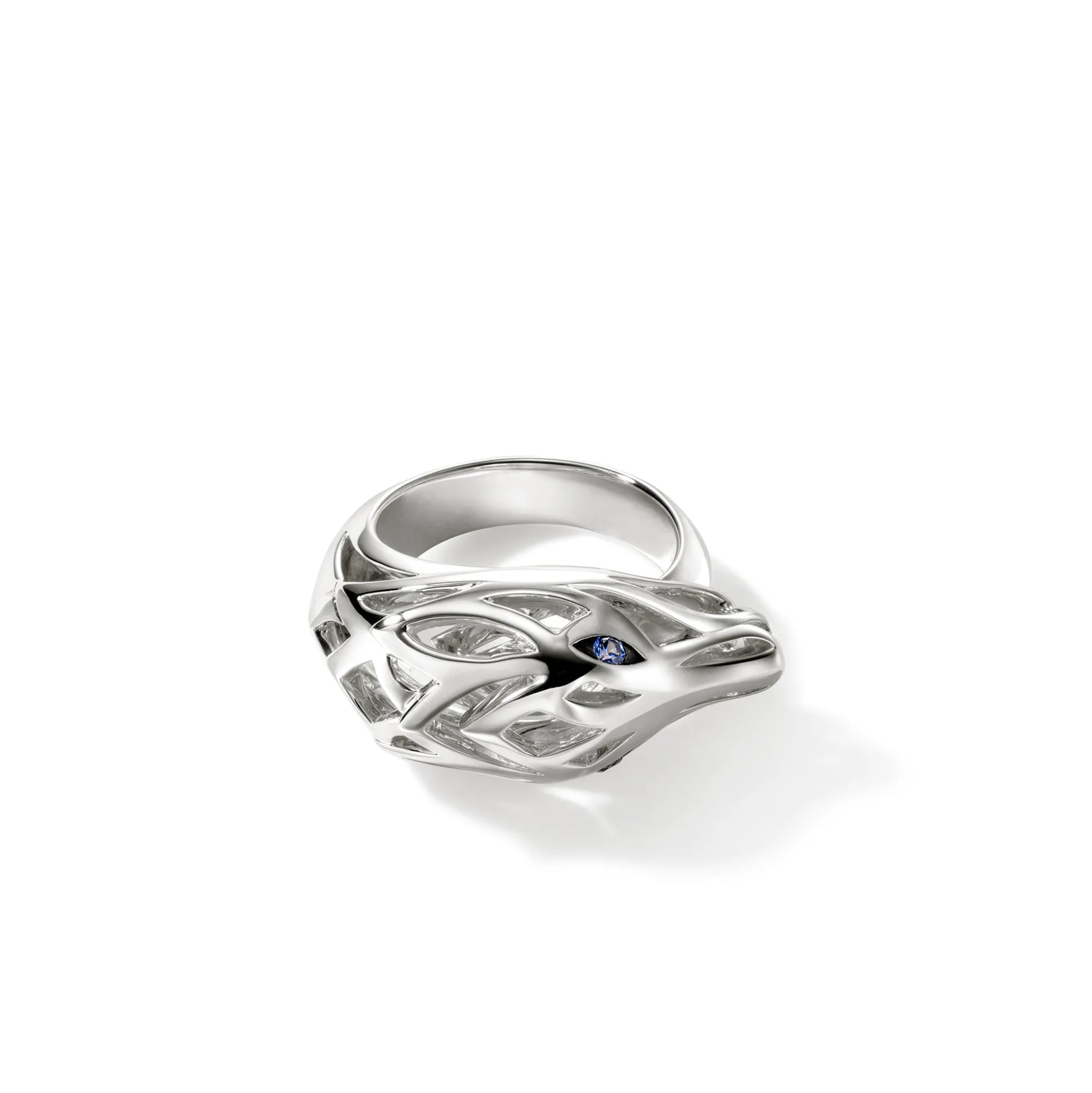 Men John Hardy Bands^Naga Ring, Sterling Silver