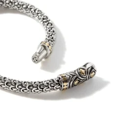 Women John Hardy Chains^Naga Scale Bracelet, Gold, Sterling Silver