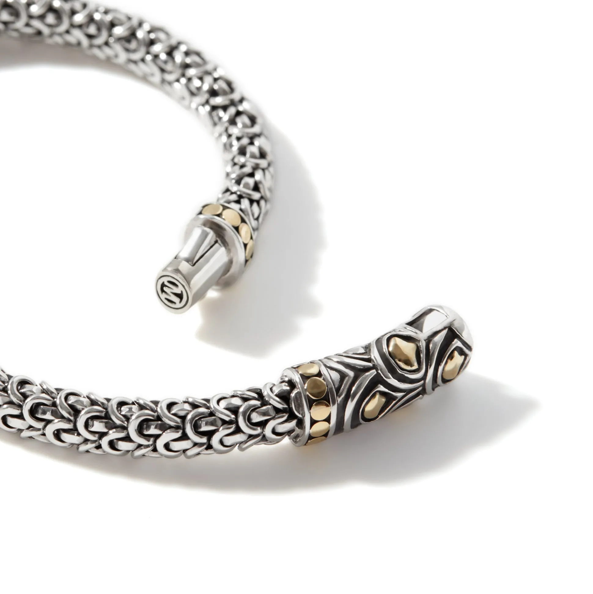 Women John Hardy Chains^Naga Scale Bracelet, Gold, Sterling Silver