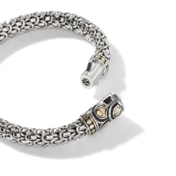 Women John Hardy Chains^Naga Scale Bracelet, Gold, Sterling Silver