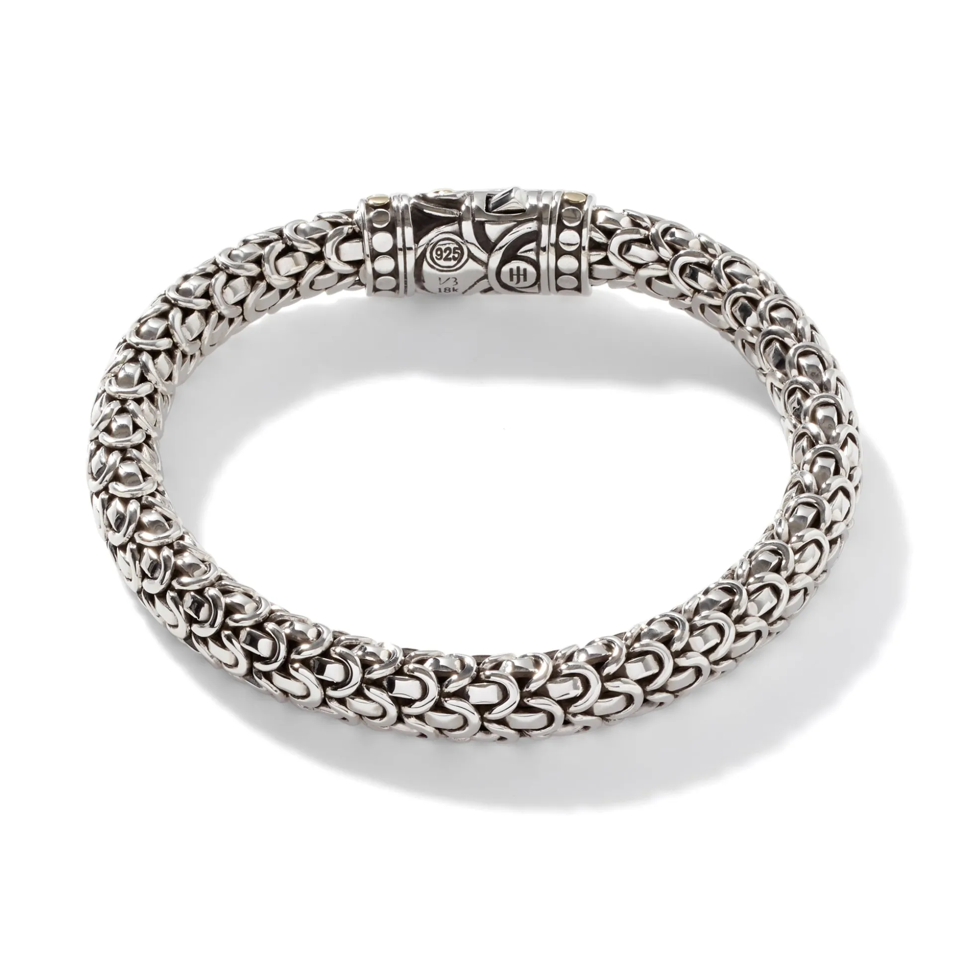 Women John Hardy Chains^Naga Scale Bracelet, Gold, Sterling Silver