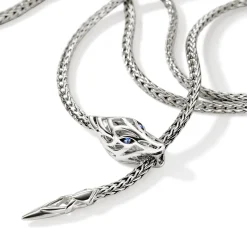 Women John Hardy Chains^Naga Wrap, Gold, Diamonds, 2.5Mm