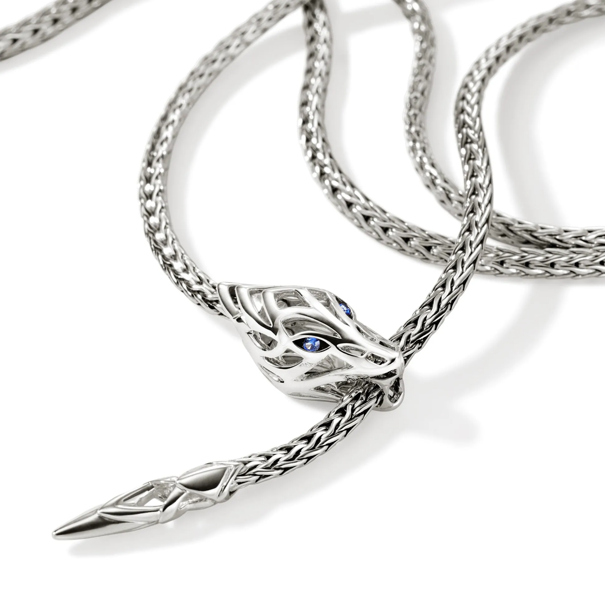 Women John Hardy Chains^Naga Wrap, Gold, Diamonds, 2.5Mm