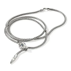 Women John Hardy Chains^Naga Wrap, Gold, Diamonds, 2.5Mm