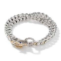 Women John Hardy Chains^Naga Wrap, Sterling Silver, Gold