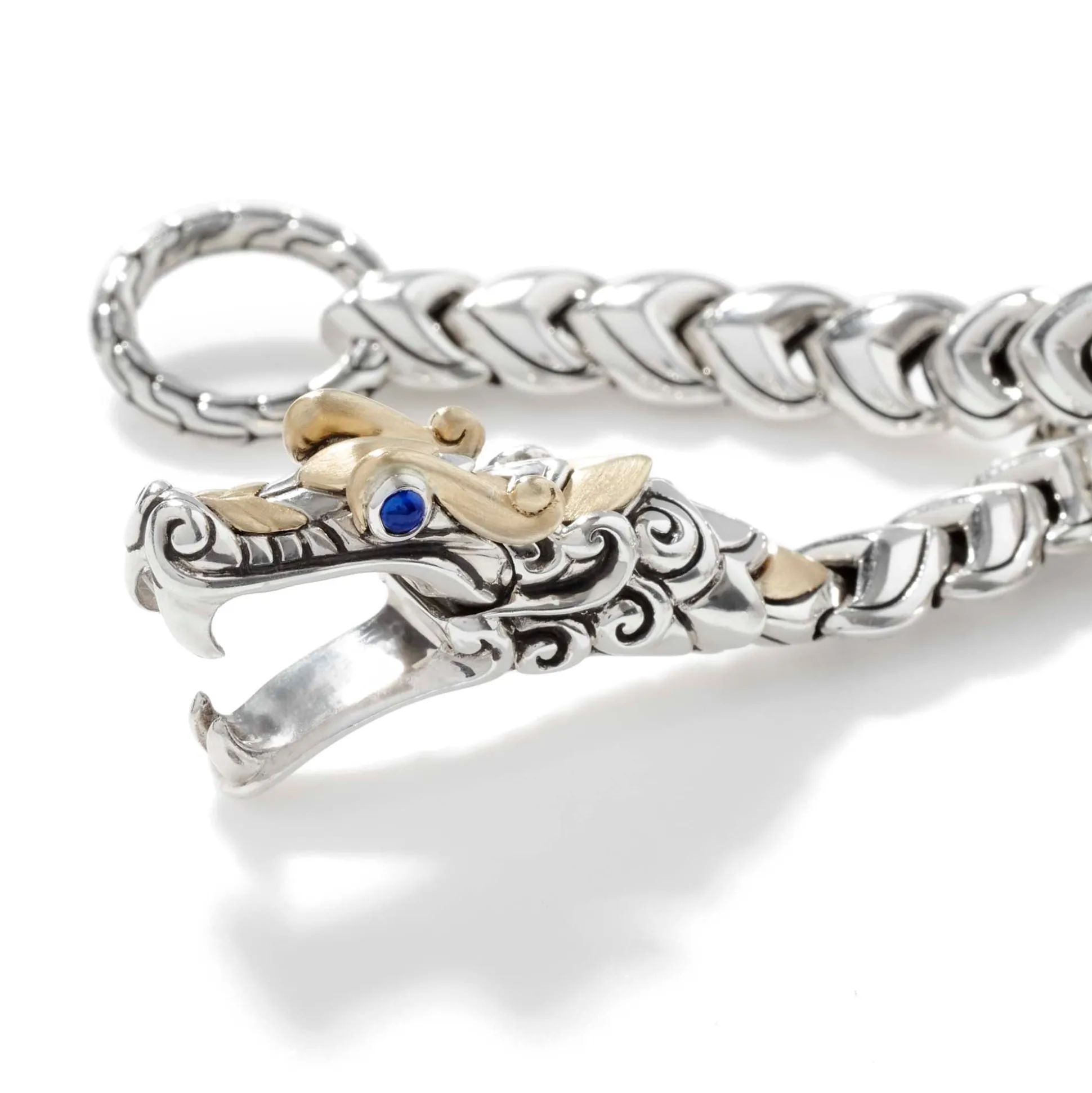 Women John Hardy Chains^Naga Wrap, Sterling Silver, Gold