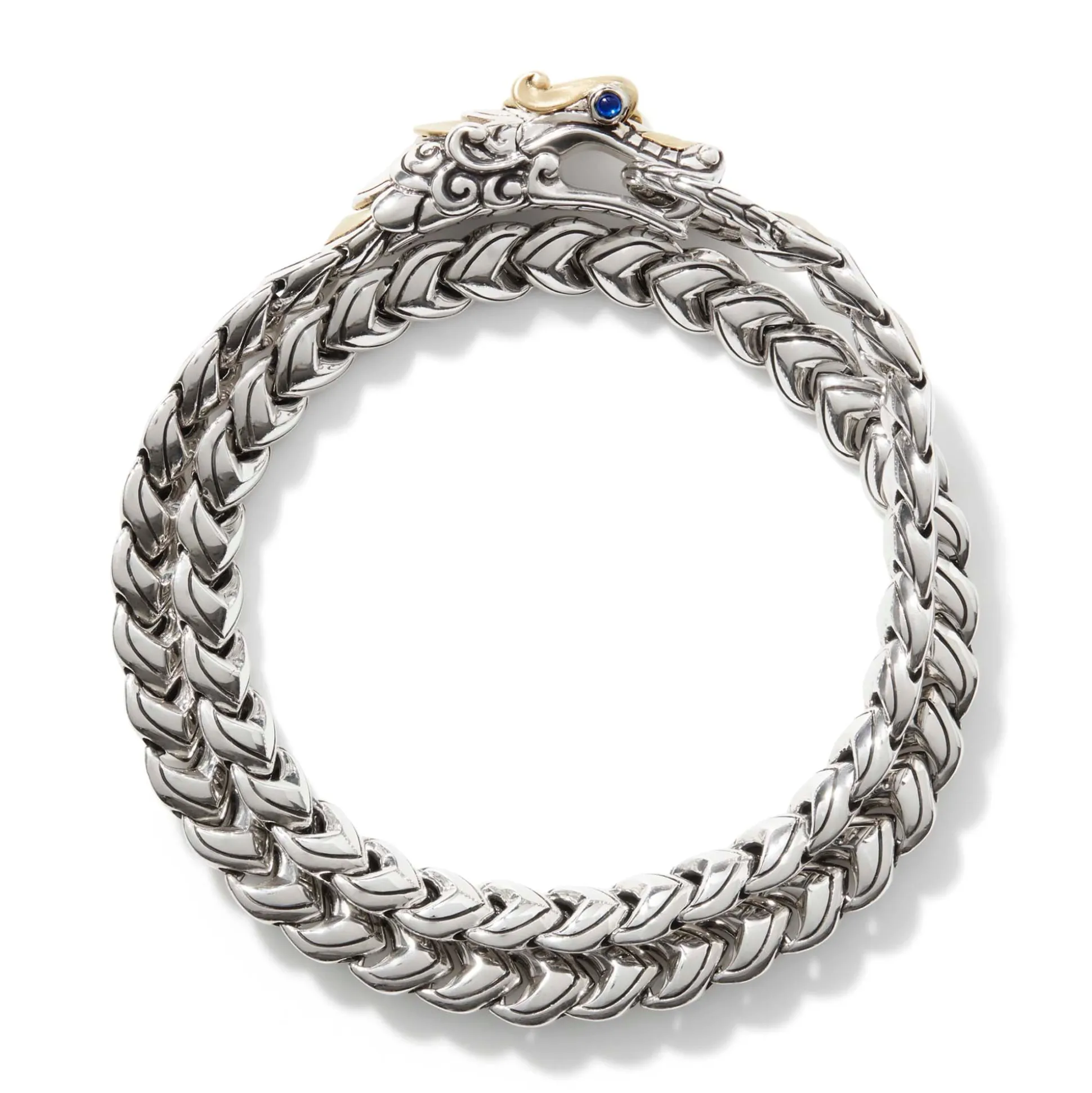 Women John Hardy Chains^Naga Wrap, Sterling Silver, Gold