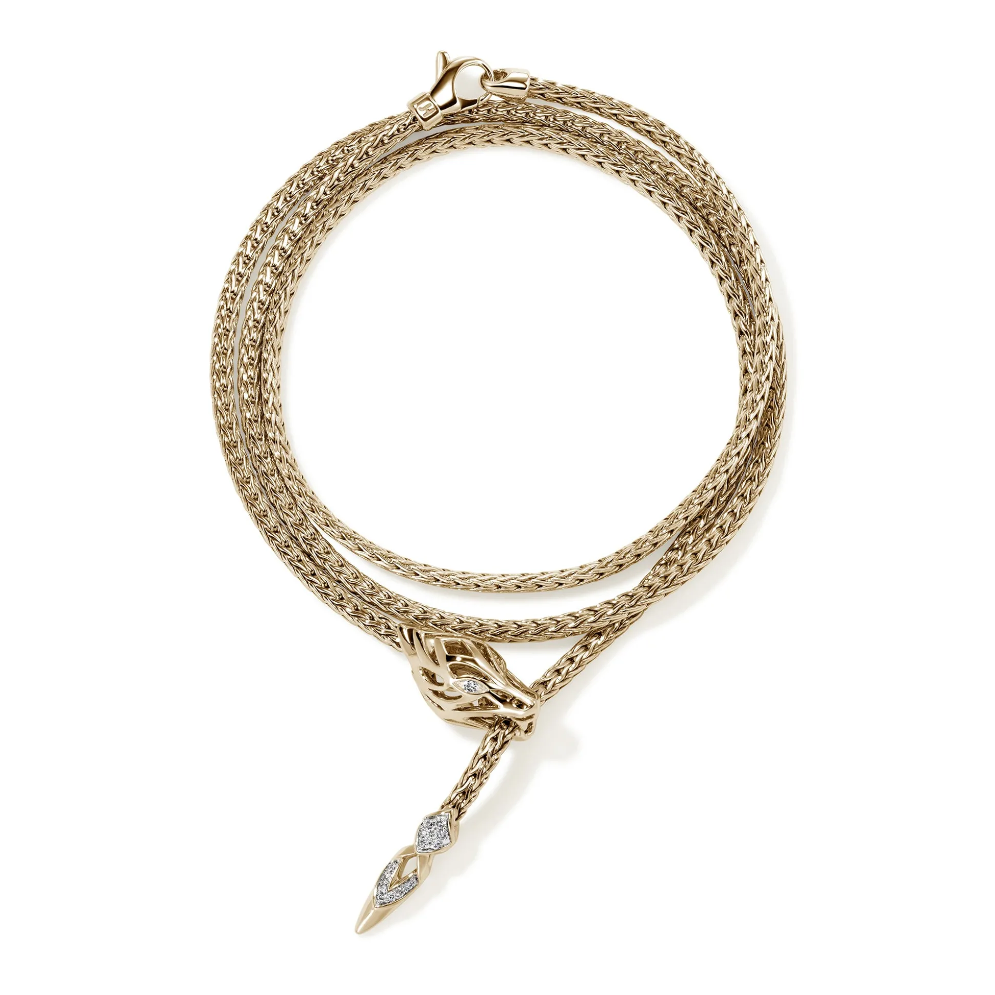 Women John Hardy Chains^Naga Wrap, Sterling Silver, 2.5Mm