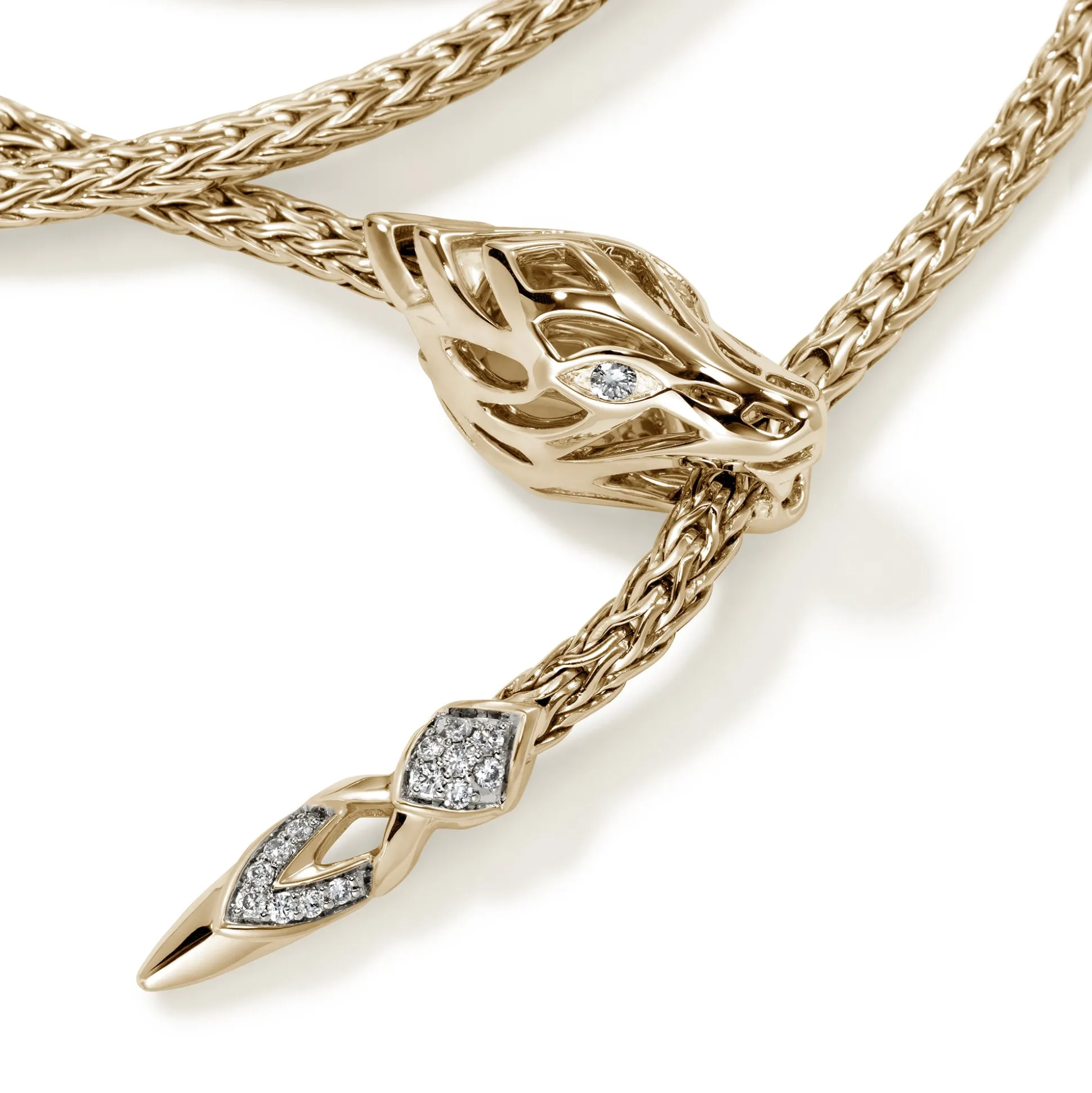 Women John Hardy Chains^Naga Wrap, Sterling Silver, 2.5Mm
