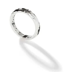 Men John Hardy Bands^Palu Band Ring, Sterling Silver, Slim