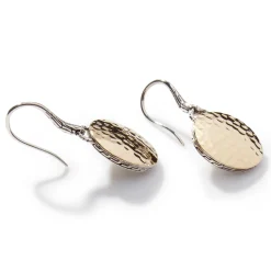Women John Hardy Statement^Palu Dot Drop Earring, Gold, Sterling Silver