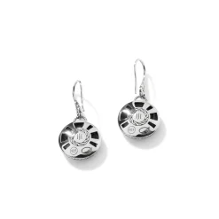 Women John Hardy Statement^Palu Dot Drop Earring, Sterling Silver