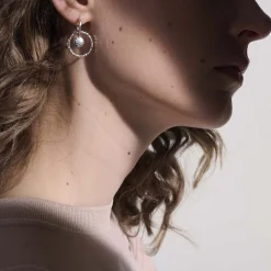 Women John Hardy Statement^Palu Dot Drop Earring, Sterling Silver