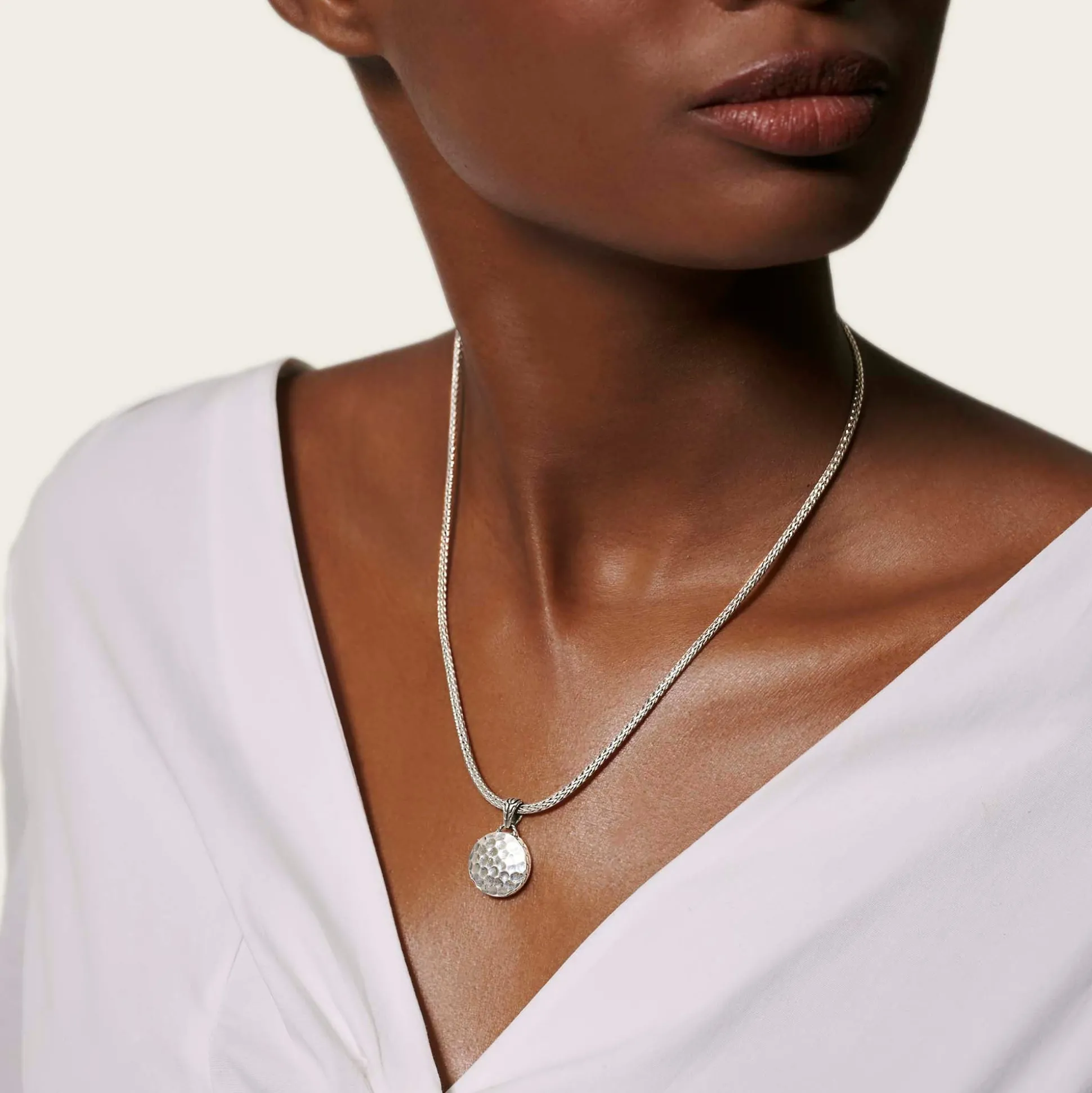 Women John Hardy Pendants^Palu Dot Pendant Necklace, Silver, Gold