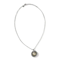 Women John Hardy Pendants^Palu Pendant Necklace, Silver, Gold, Pave