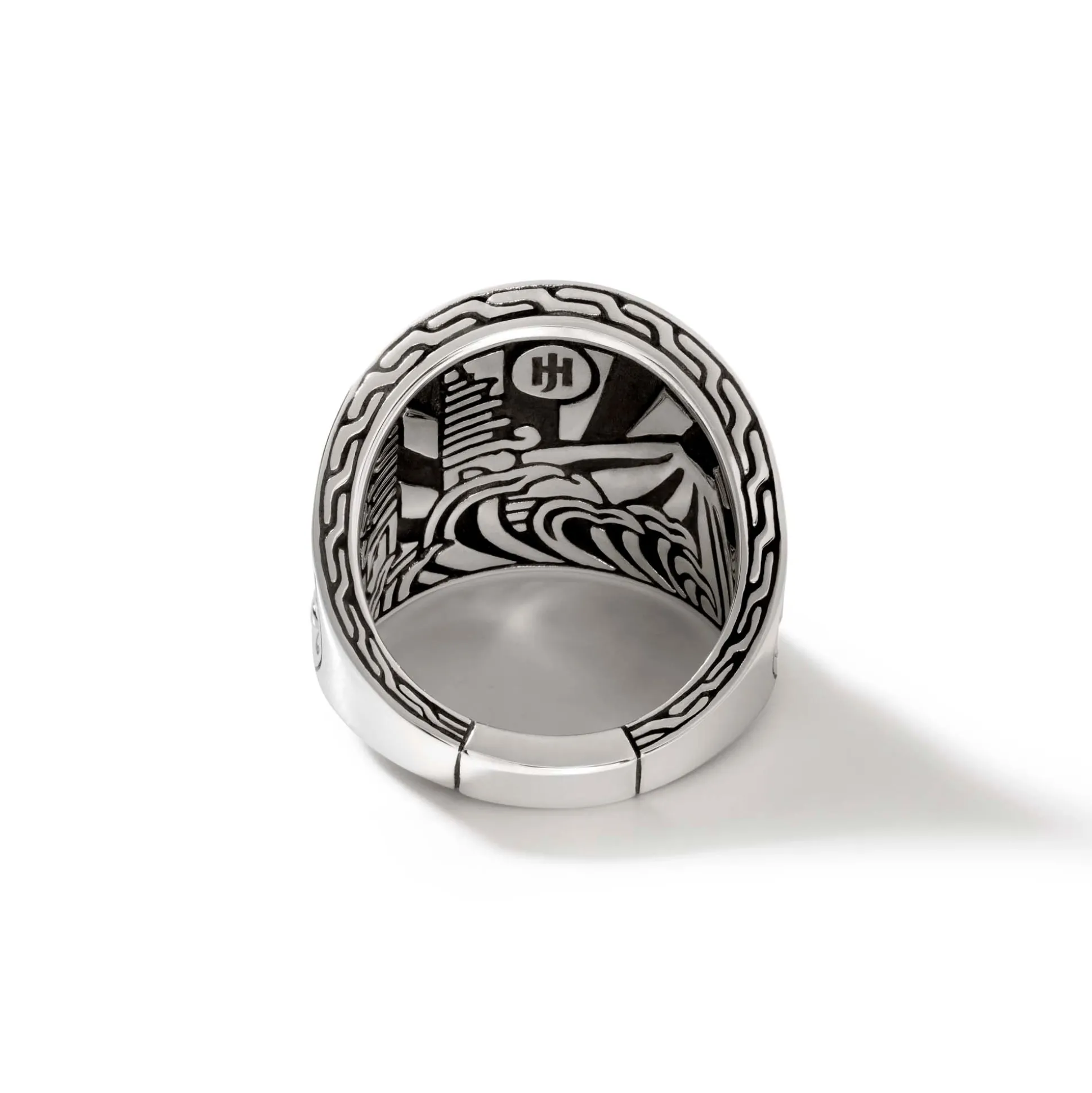 Women John Hardy Statement^Palu Saddle Ring, Sterling Silver, Gold