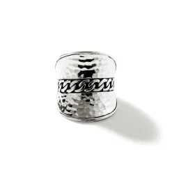 Women John Hardy Statement^Palu Saddle Ring, Sterling Silver
